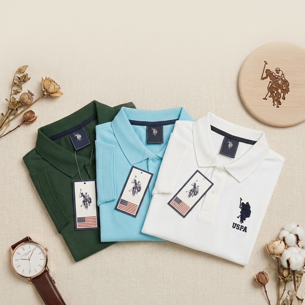 Premium Men's Polo Collar T-Shirt Combo Pack of 3 | Cotton Blend | Urban Closett