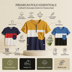 Men's Premium Round Neck Color Block T-Shirts | Combo Pack of 3 | Urban Closett